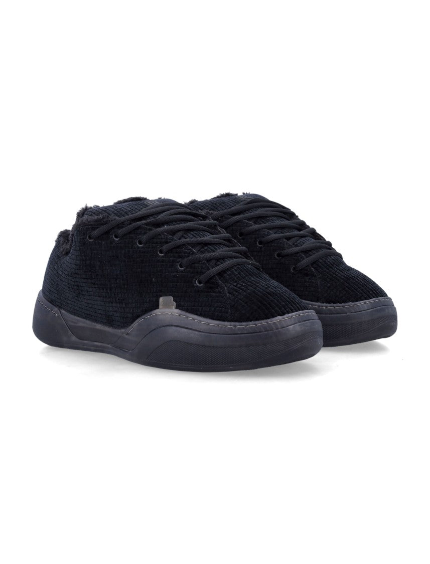 Vamp Black Velvet Sneakers