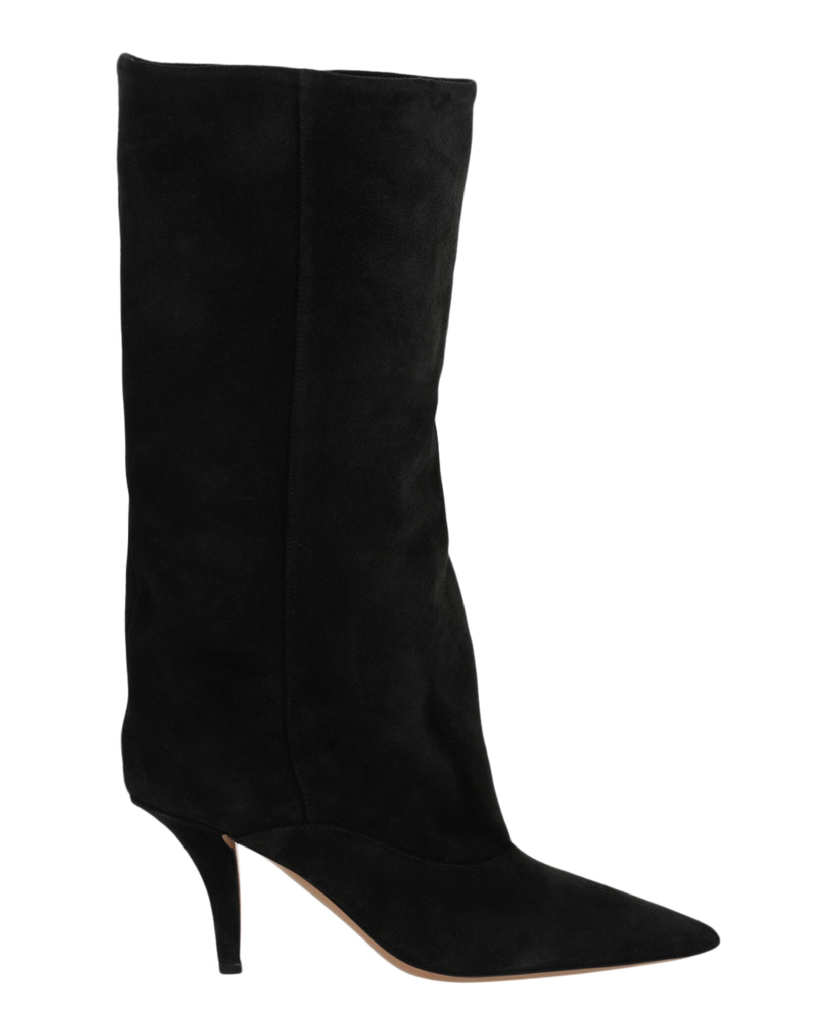 Ines Suede Mid-Calf Boots