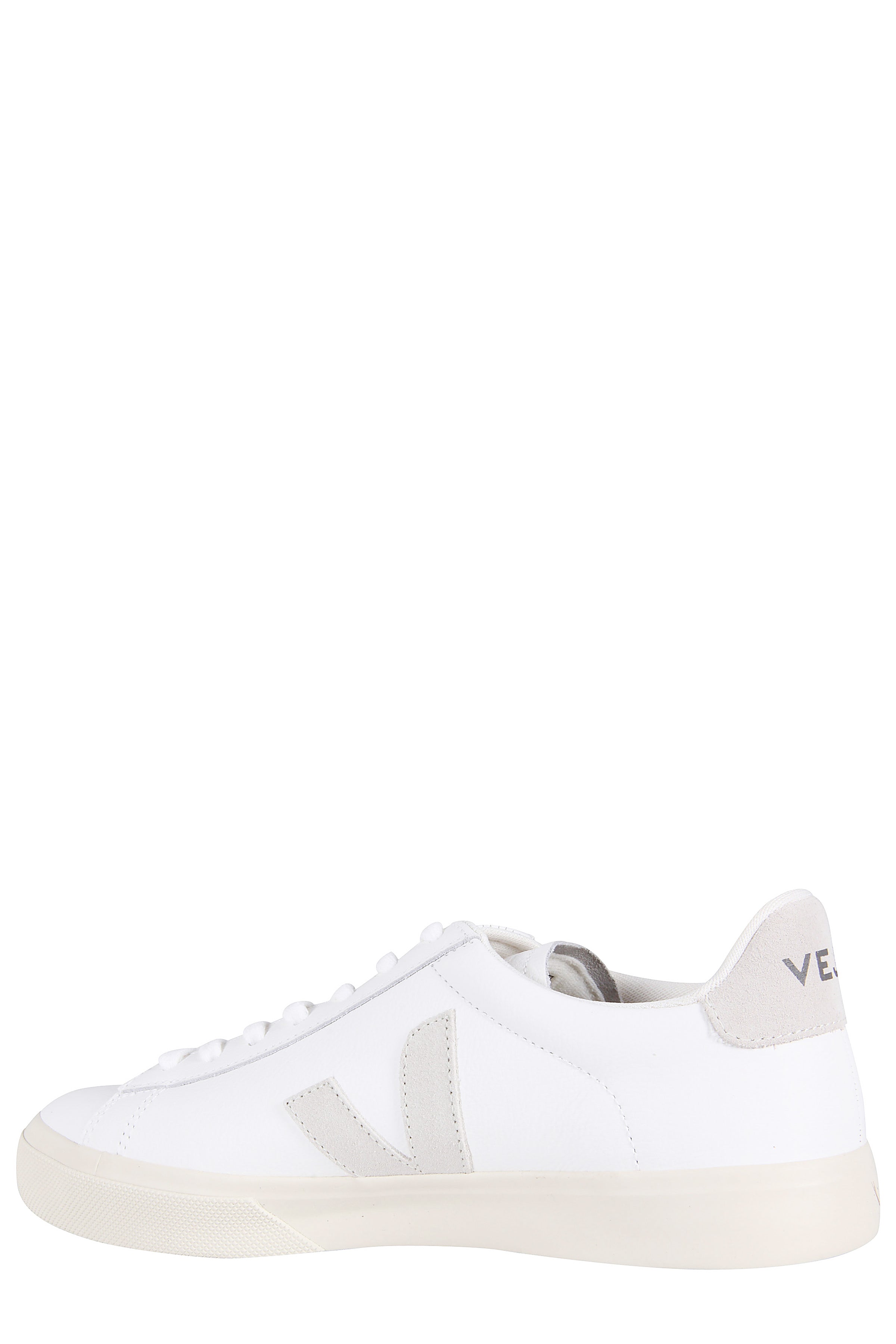 Leather Upper Sneakers With Suede Logo Accents