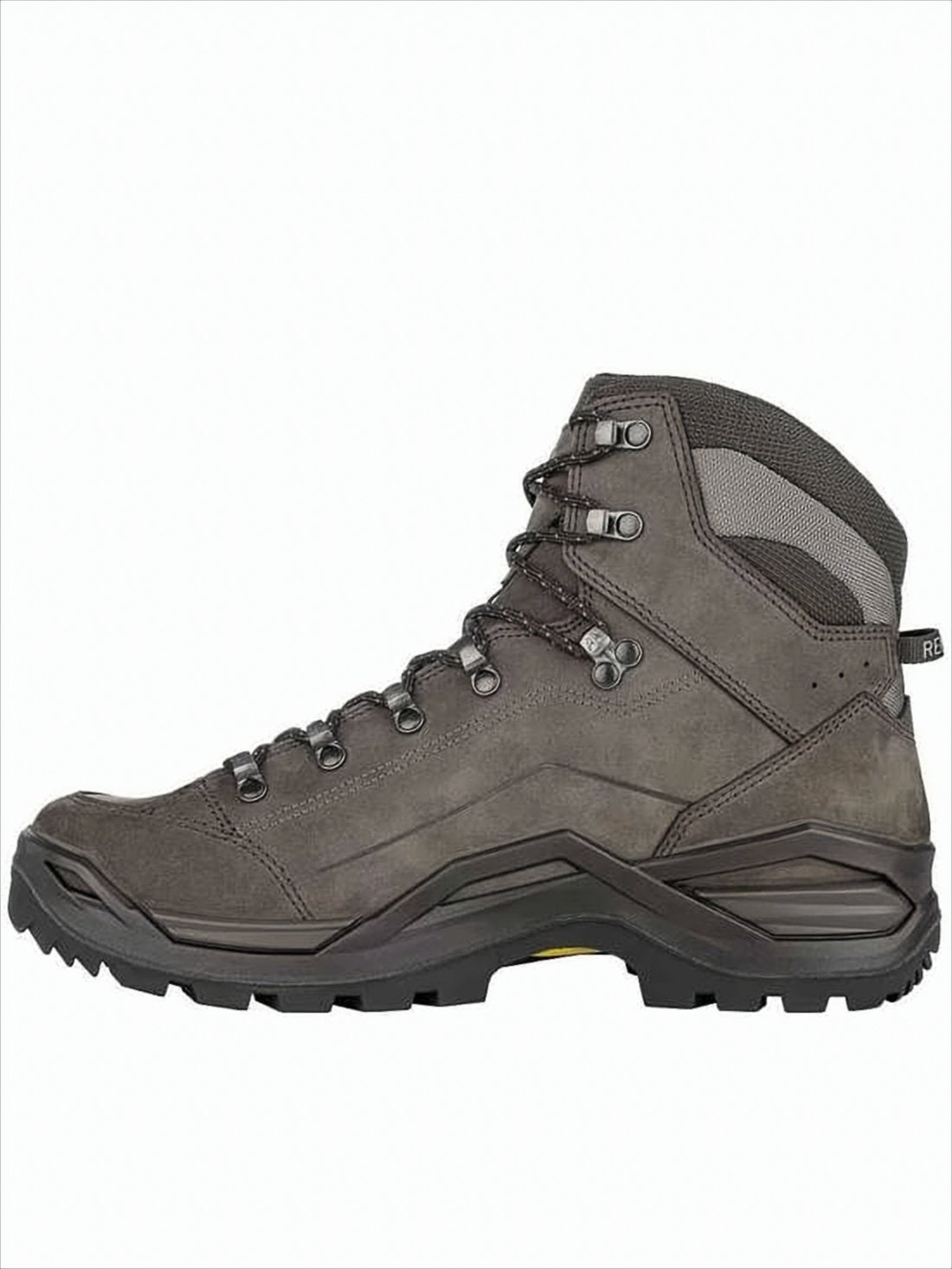 High-Top Cowhide Leather Sneakers With Vibram Sole