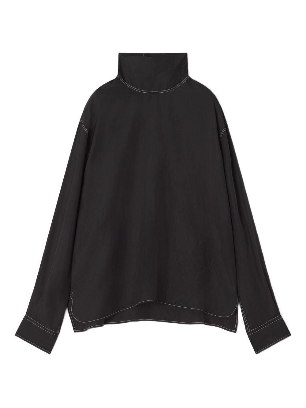 Loose Fit High Collar Sweater