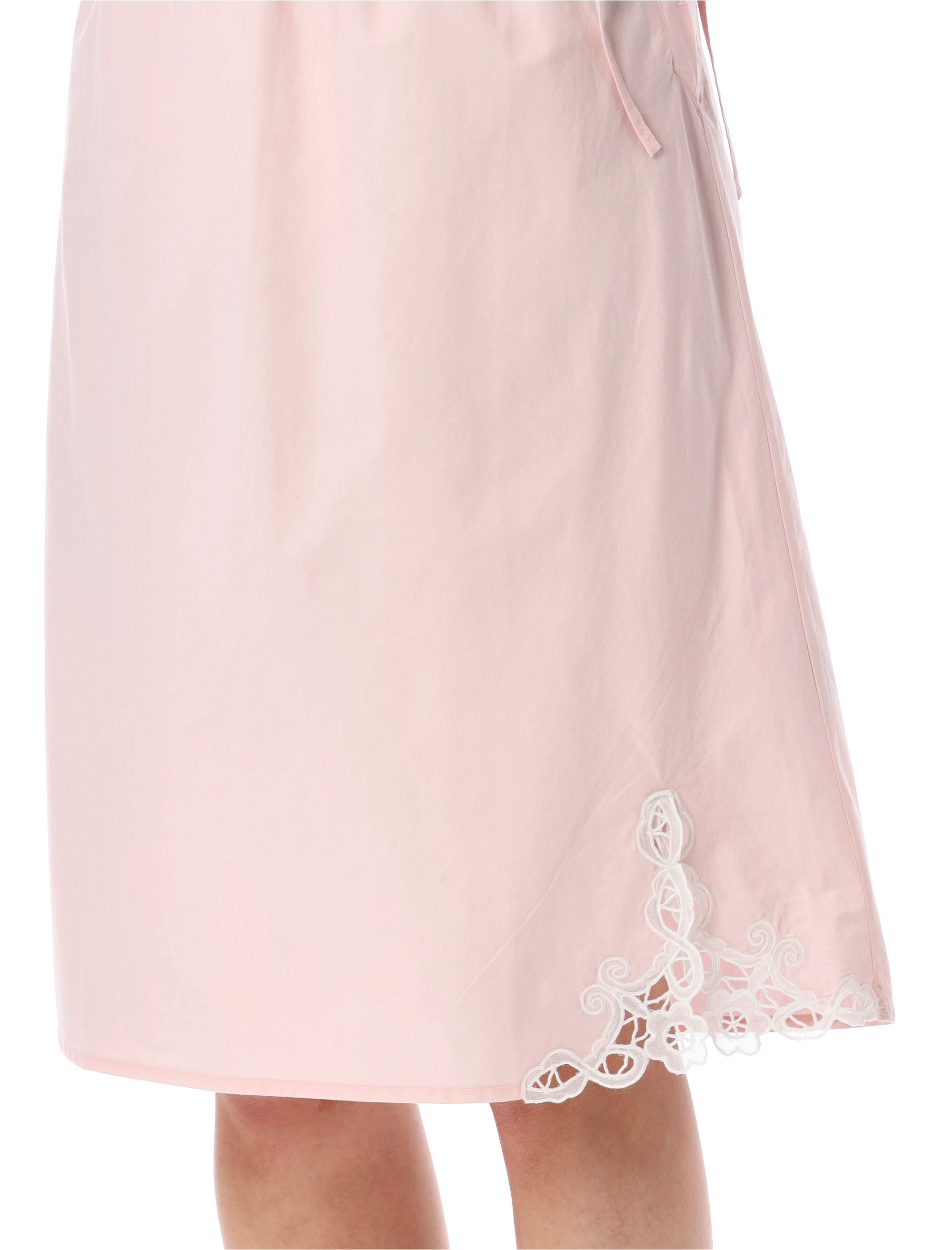 Houna Midi Skirt With Lace Detail