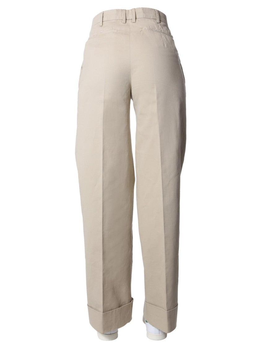 Relaxed Fit Wide Leg Pants