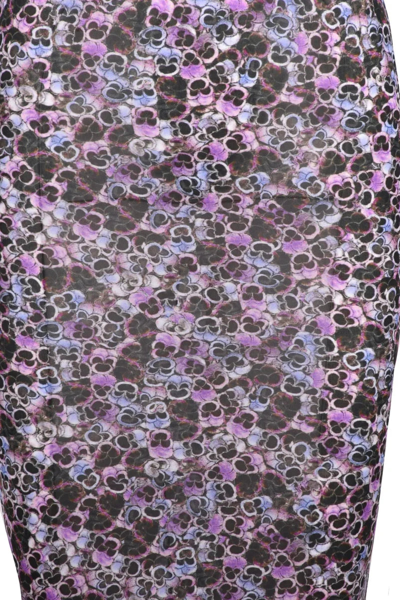 Long Jersey Dress - Purple