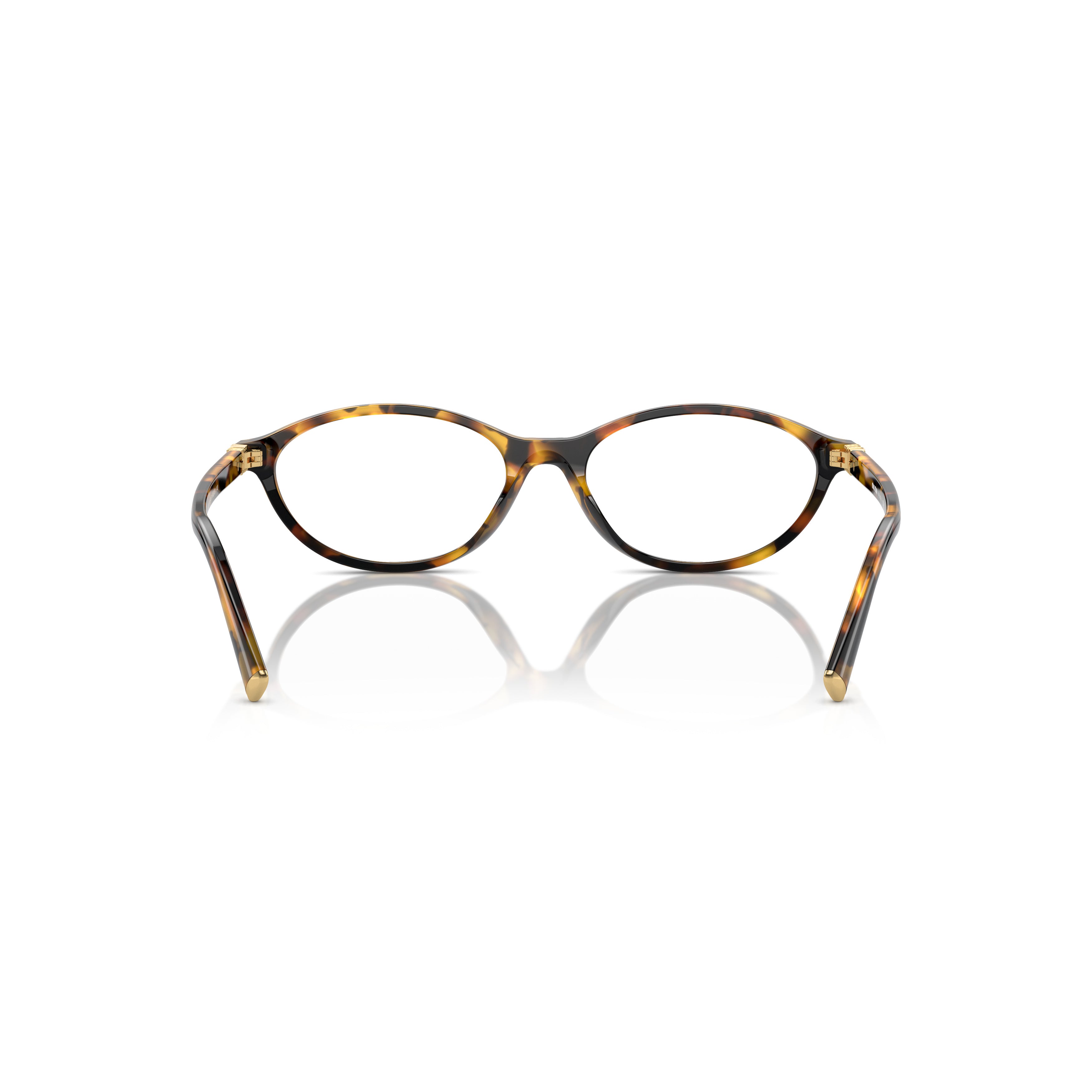 0mu 09xv Tortoiseshell Oval Frame Eyeglasses