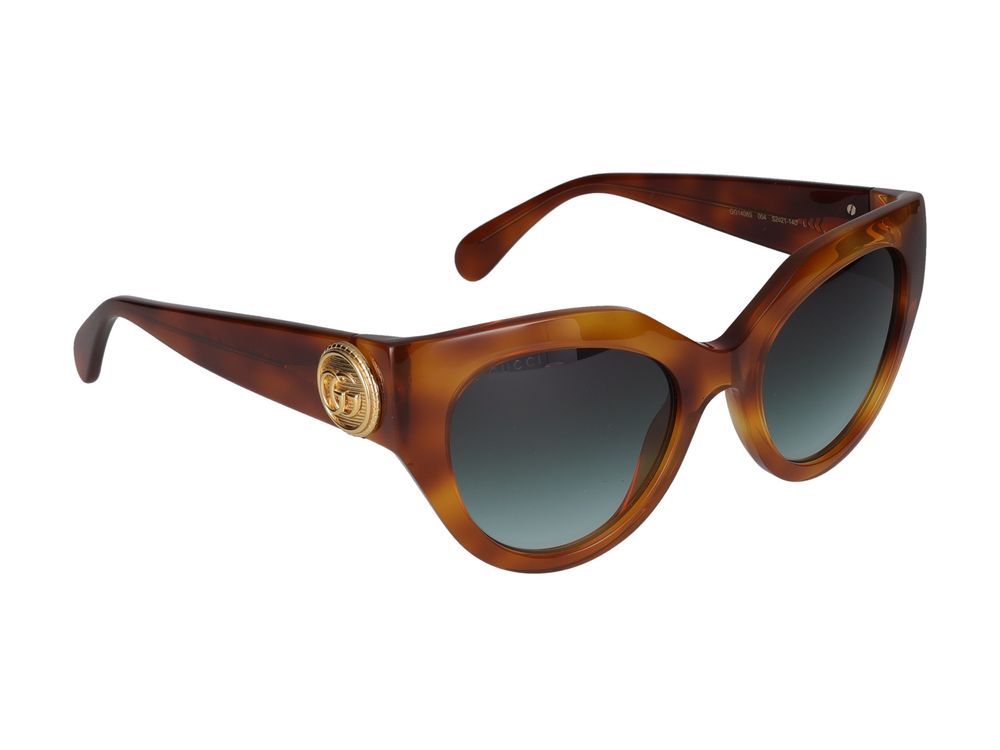 Sunglasses Gucci GG1408S 004 havana havana green 52/21/140