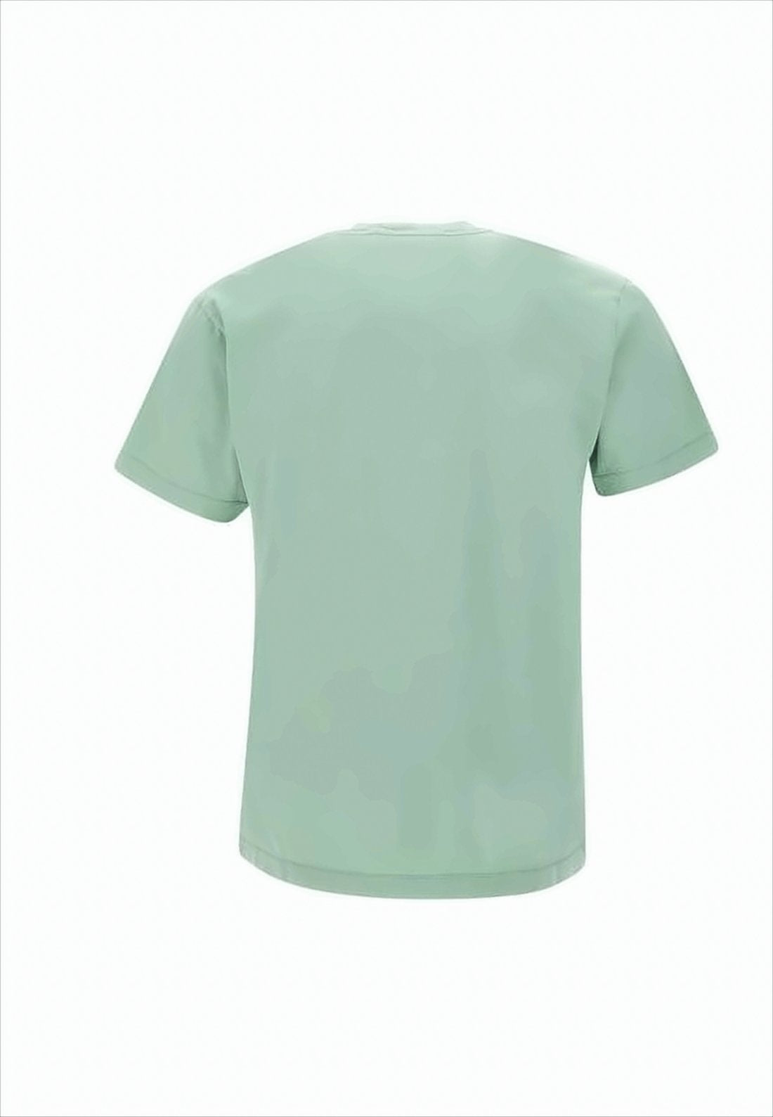 Cotton T-Shirt with Square Patch Logo
