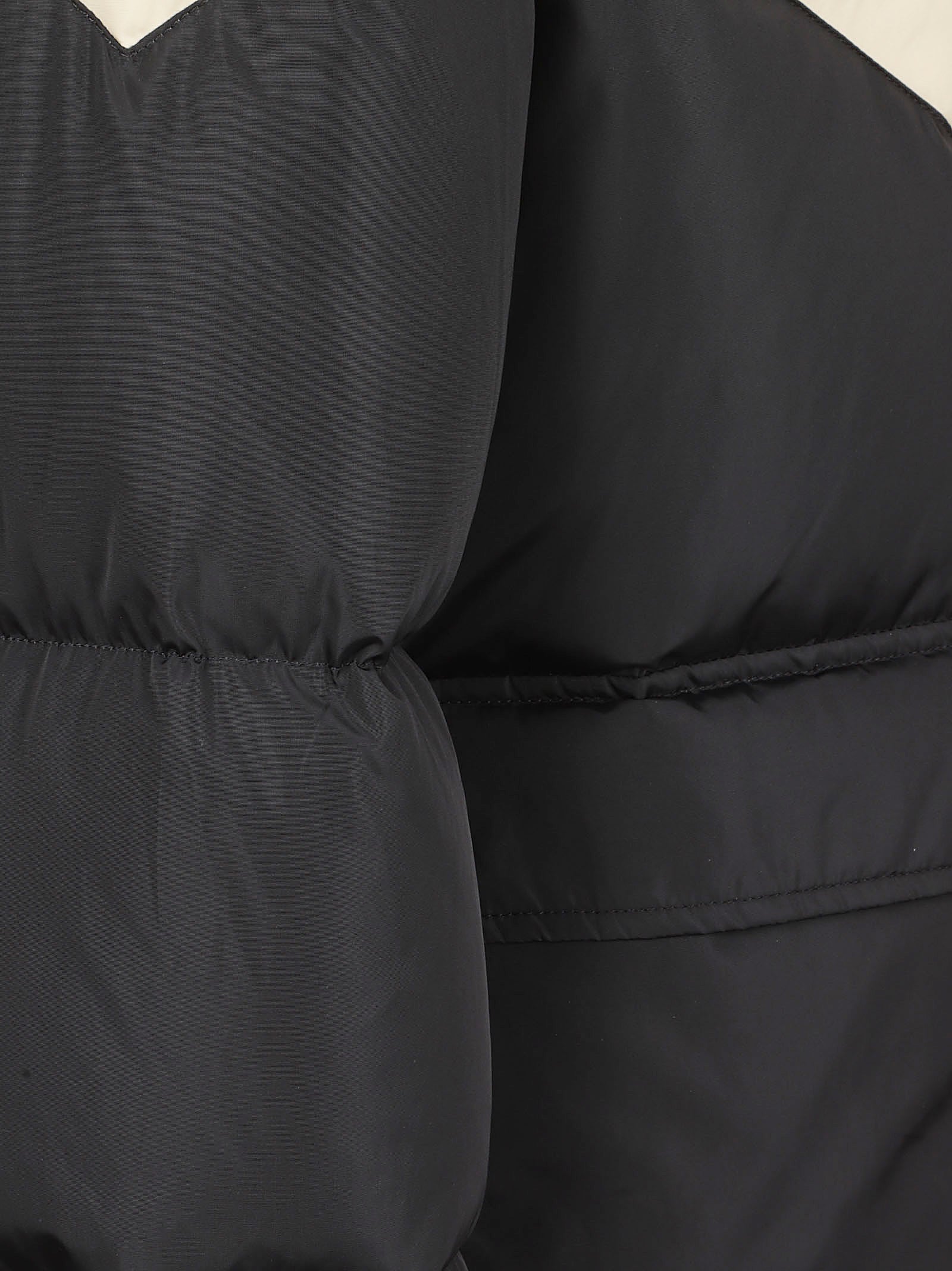 Lightweight Nylon Hooded Down Jacket