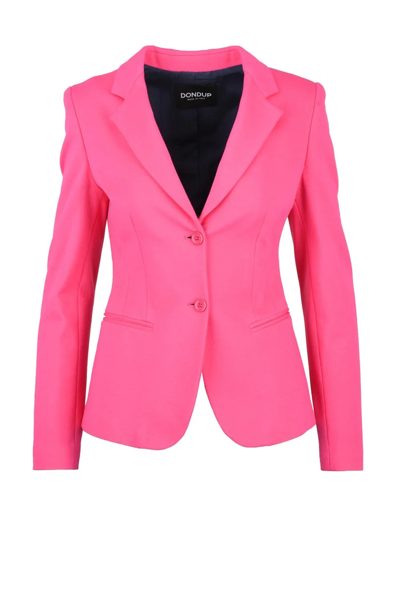 Fitted Blazer - Fuchsia