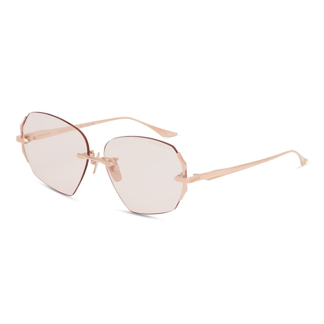 Dahlvin Rimless Sunglasses with Irregular Lenses