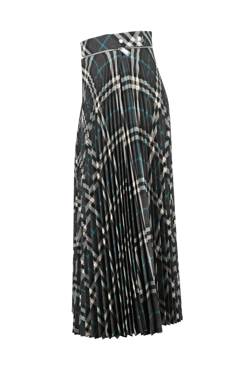Pleated Skirt - Grey