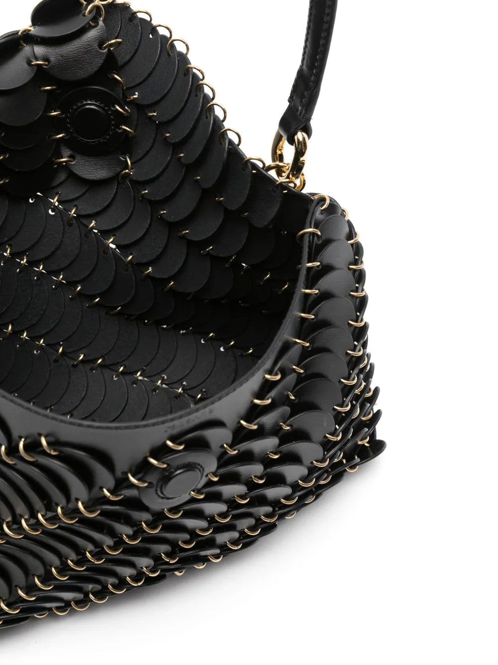 Structured Minimalist Pochette with Smooth Surface