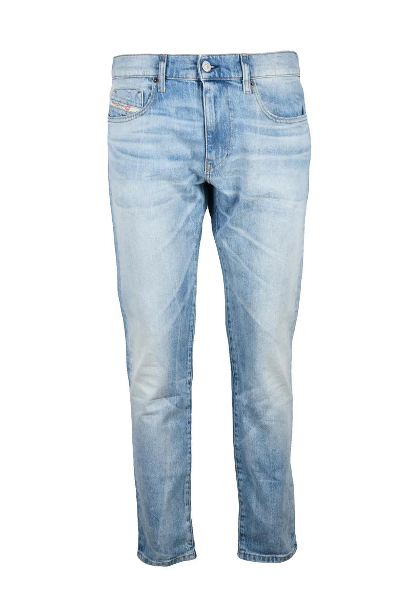 D-Strukt Slim Fit Jeans - Light Blue