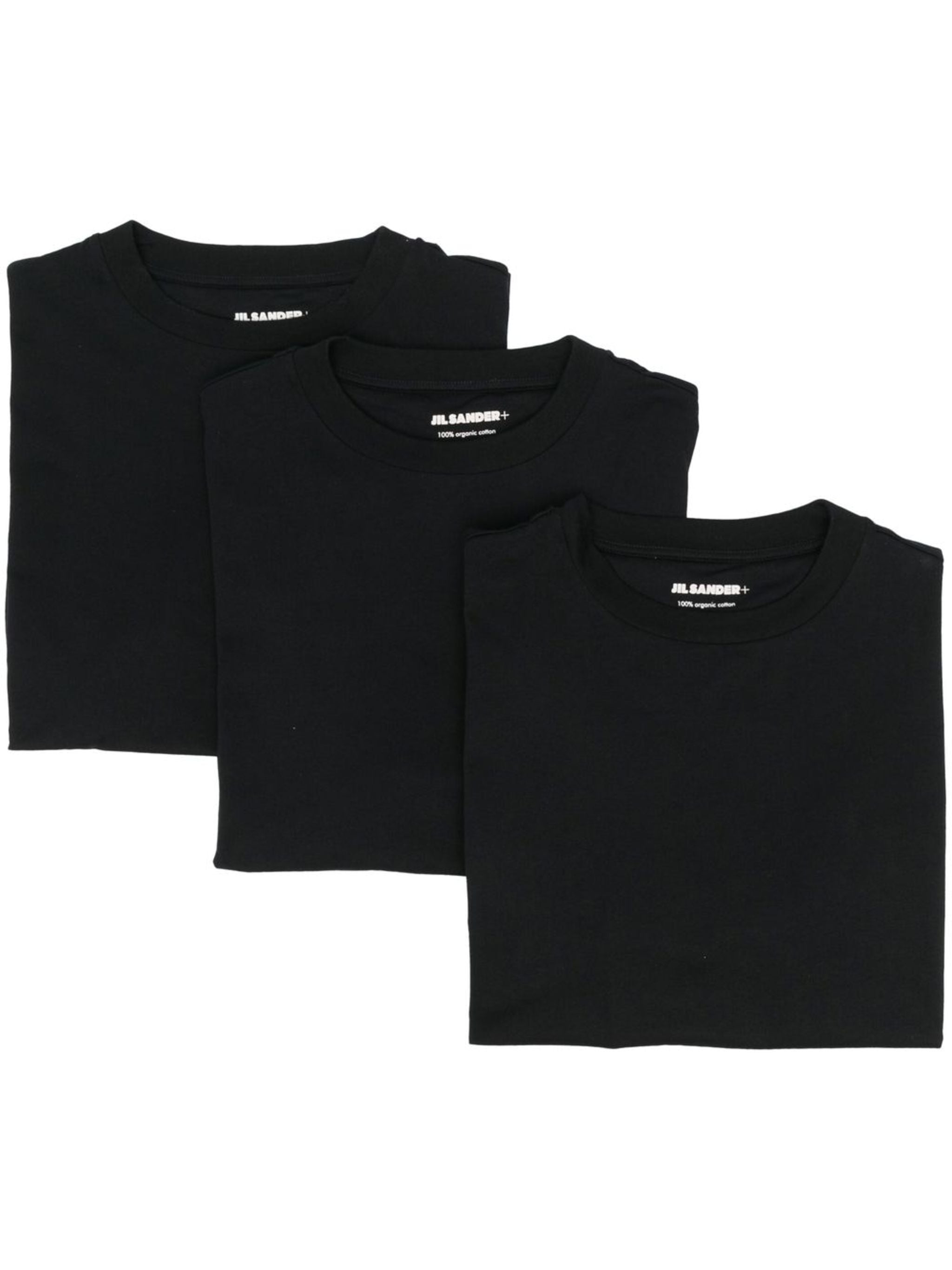 Black T-Shirt 3 Pack Organic Cotton