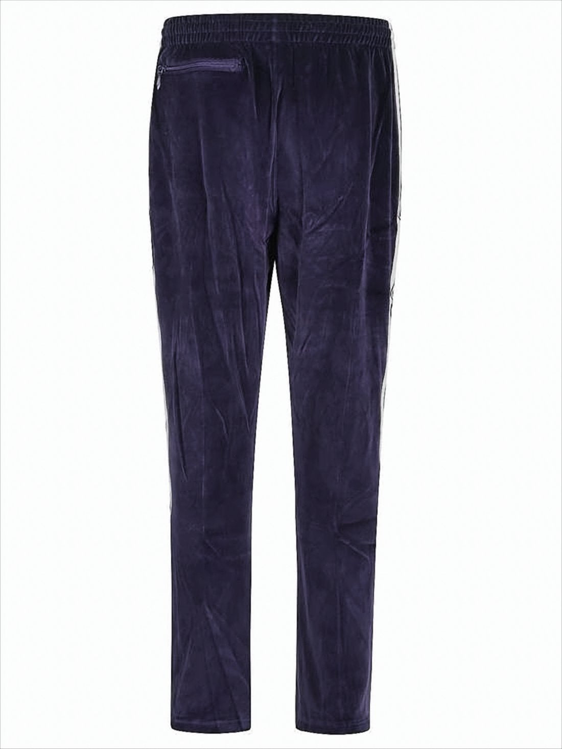 Tapered Jogger Pants with Velvety Texture