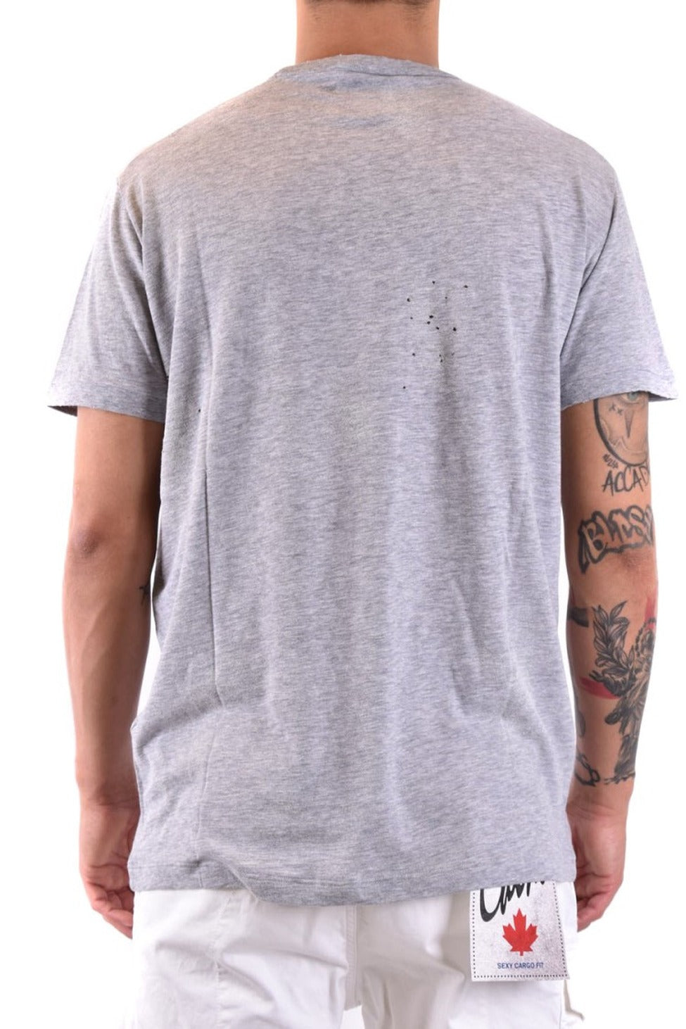 Grey Cotton T-Shirt