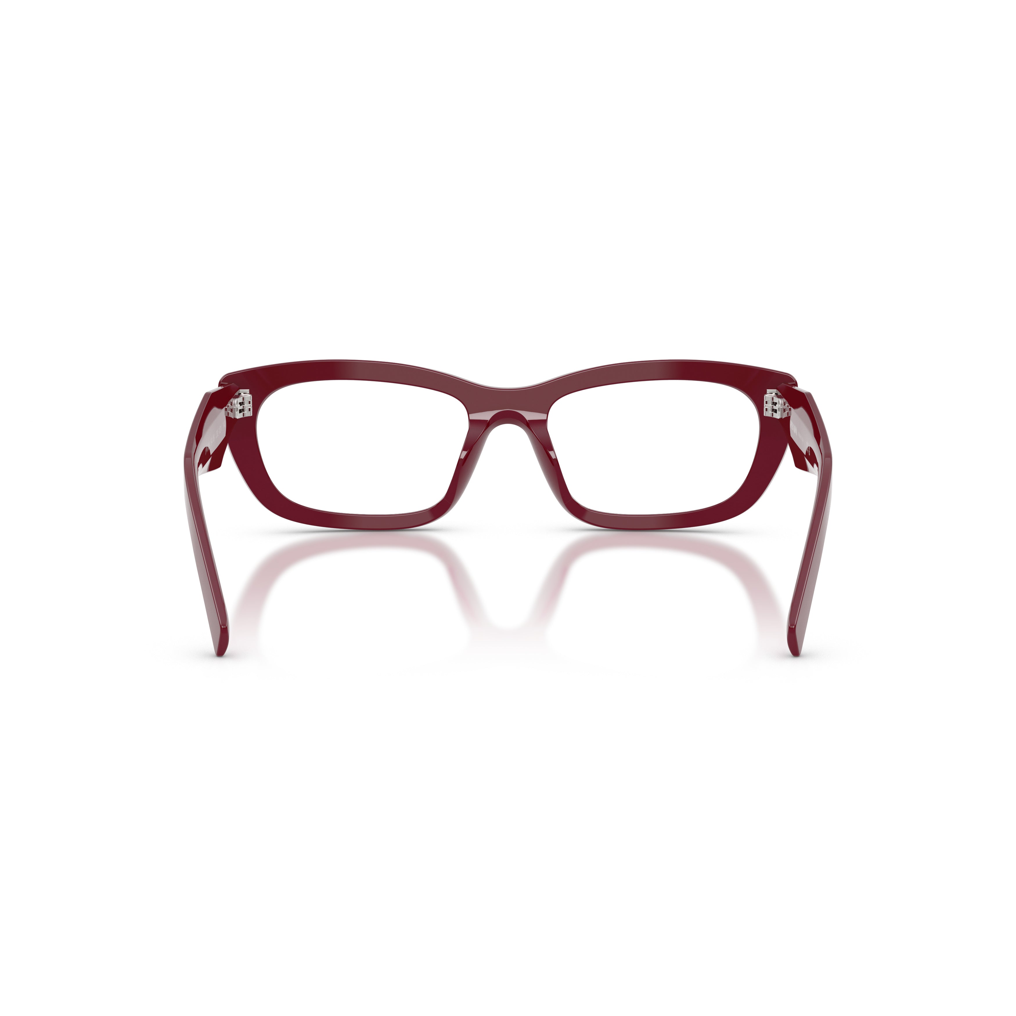 0pr D09v Wide Acetate Rectangular Eyeglasses