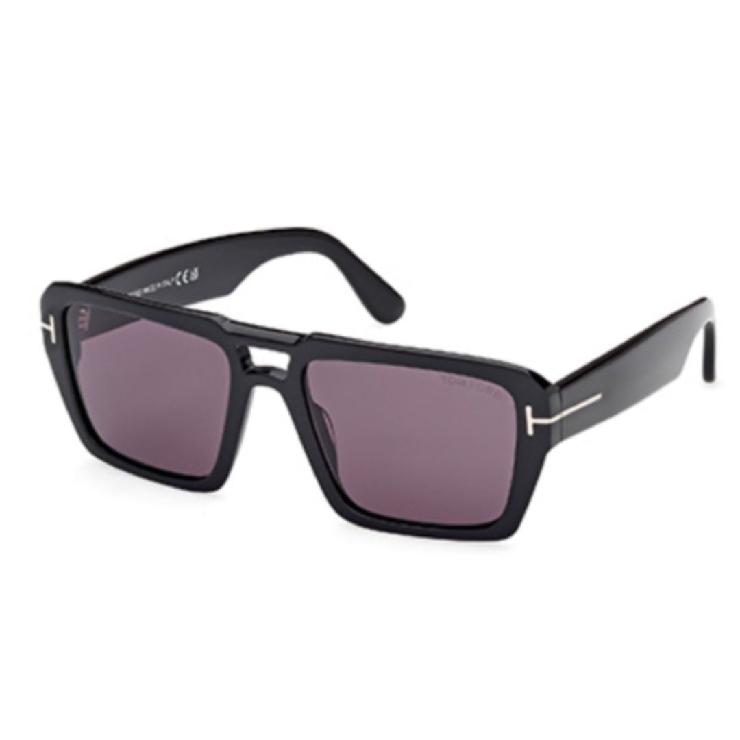 Ft1153 Bold Rectangular Sunglasses