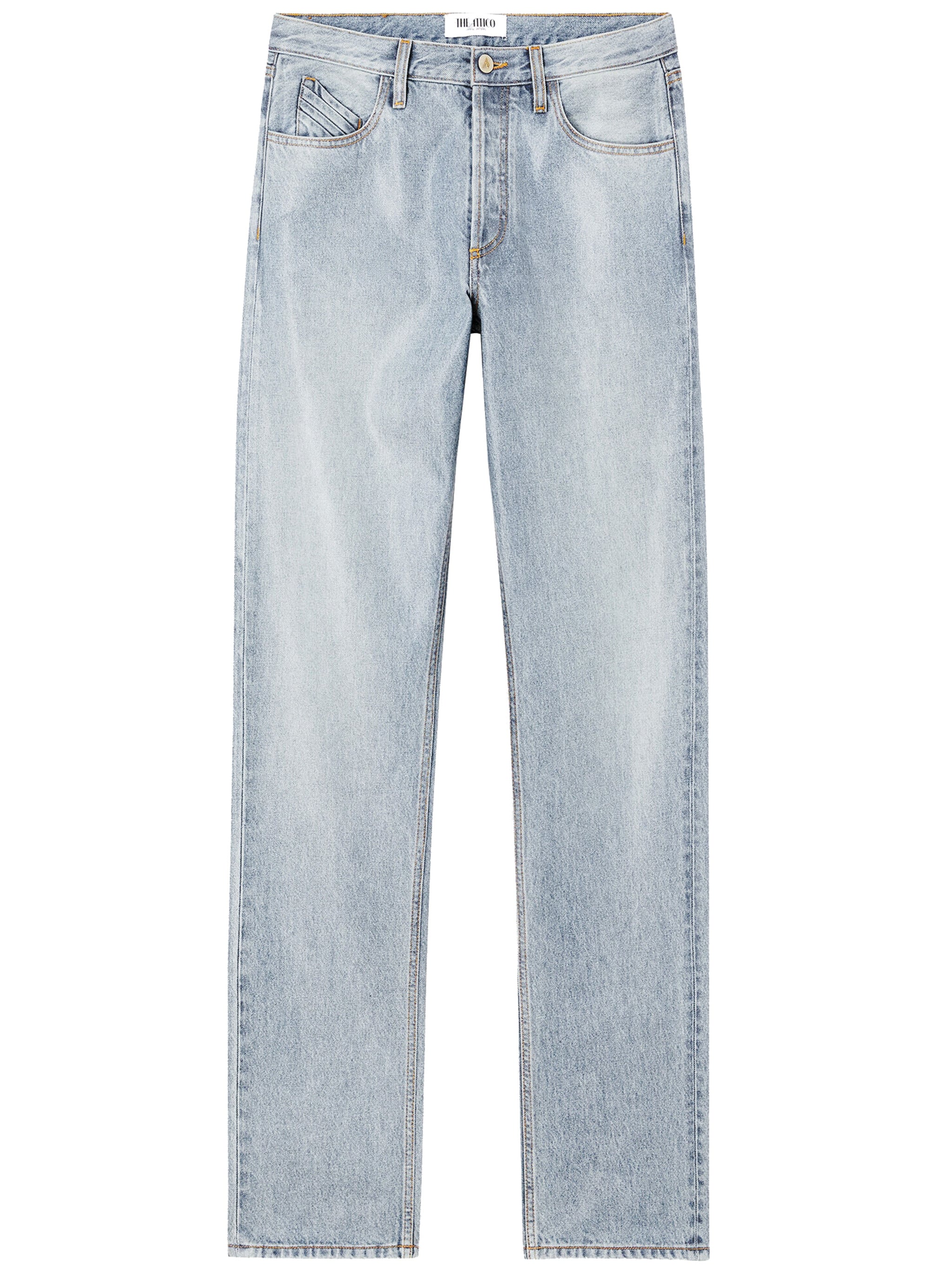 Sky Blue Long Pant Cotton Jeans
