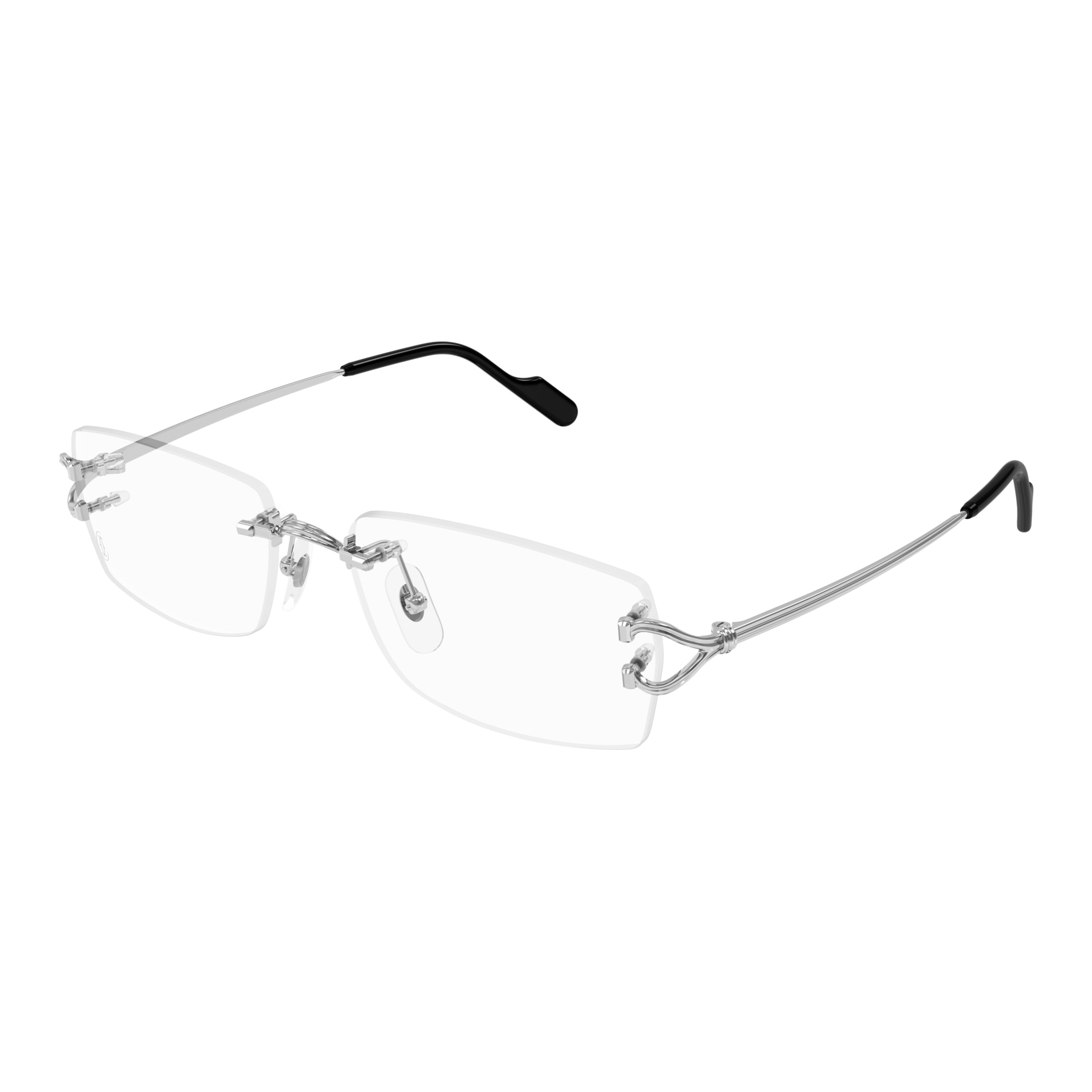 Ct0563o Rimless Eyeglasses with Y-shaped Temples