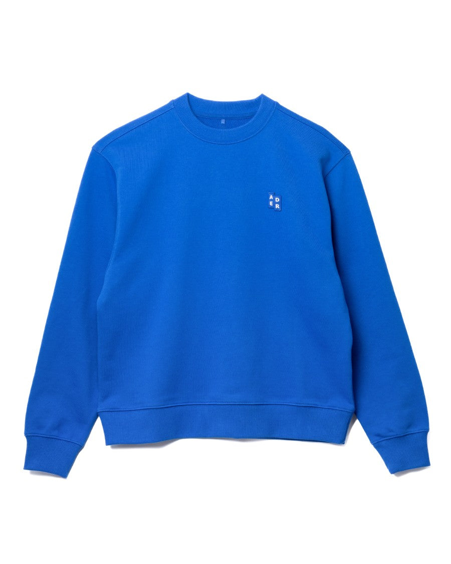 Cotton Sweatshirt With Tetris Logo Patch