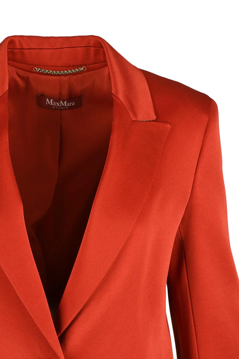 Ebert Blazer Jacket - Red