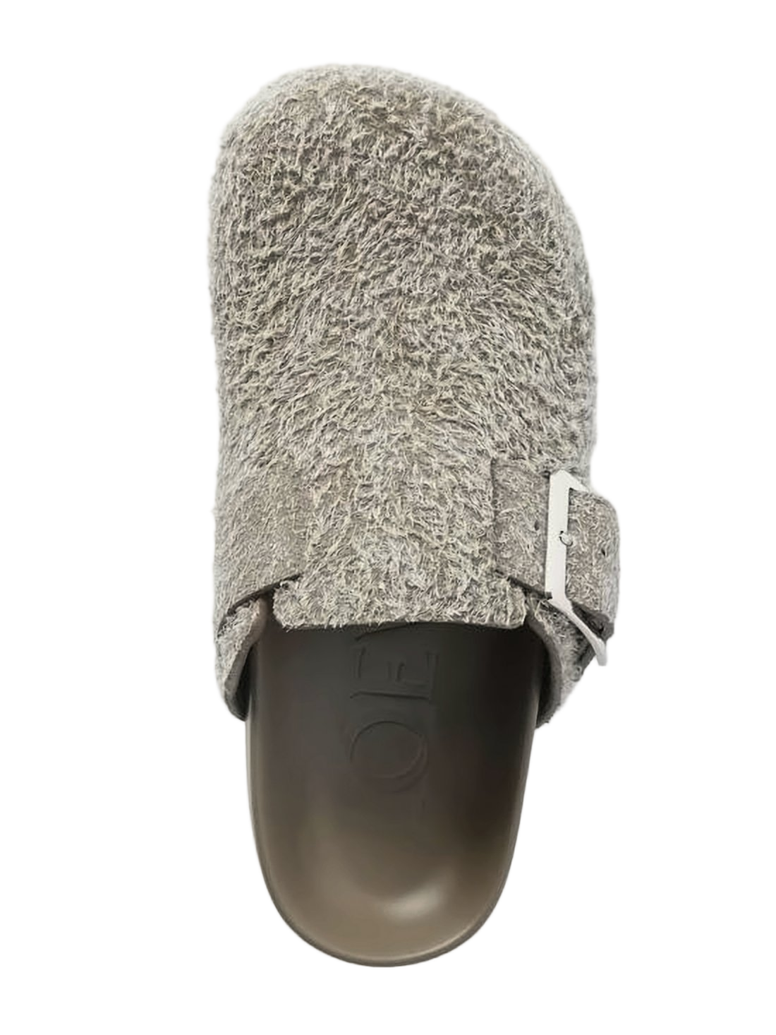 Textured Suede Mule