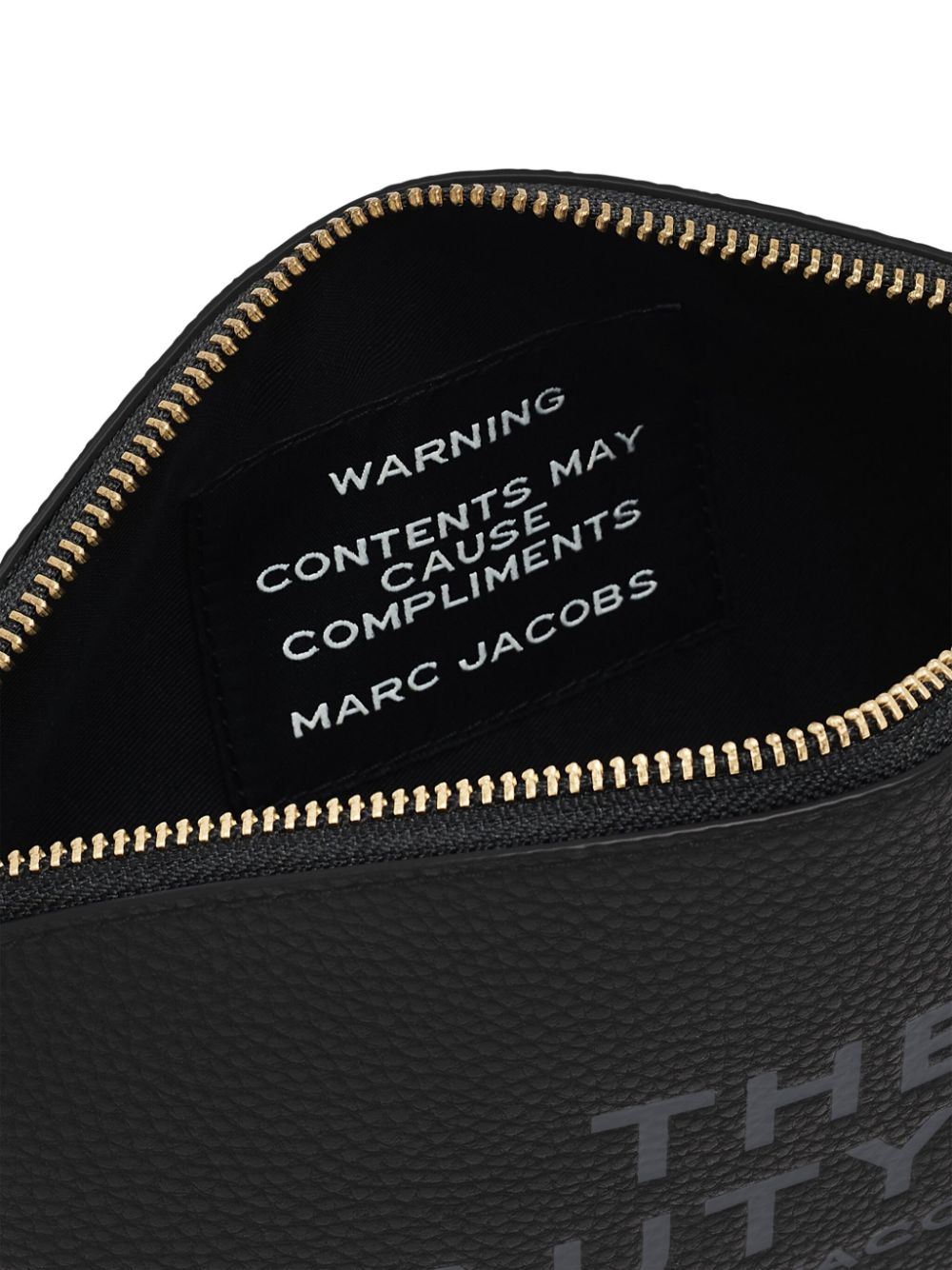 Textured Black Handbag with Detachable Strap