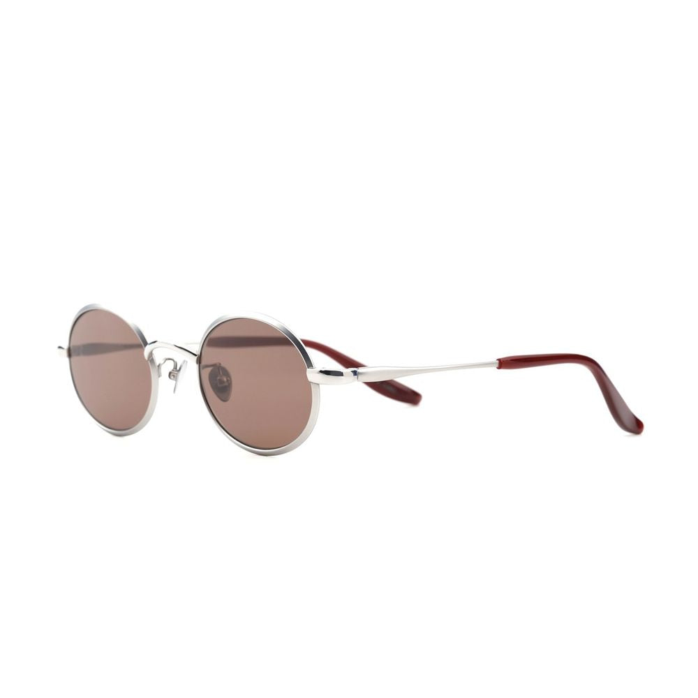 P11 Clcc7 Oval Titanium Sunglasses