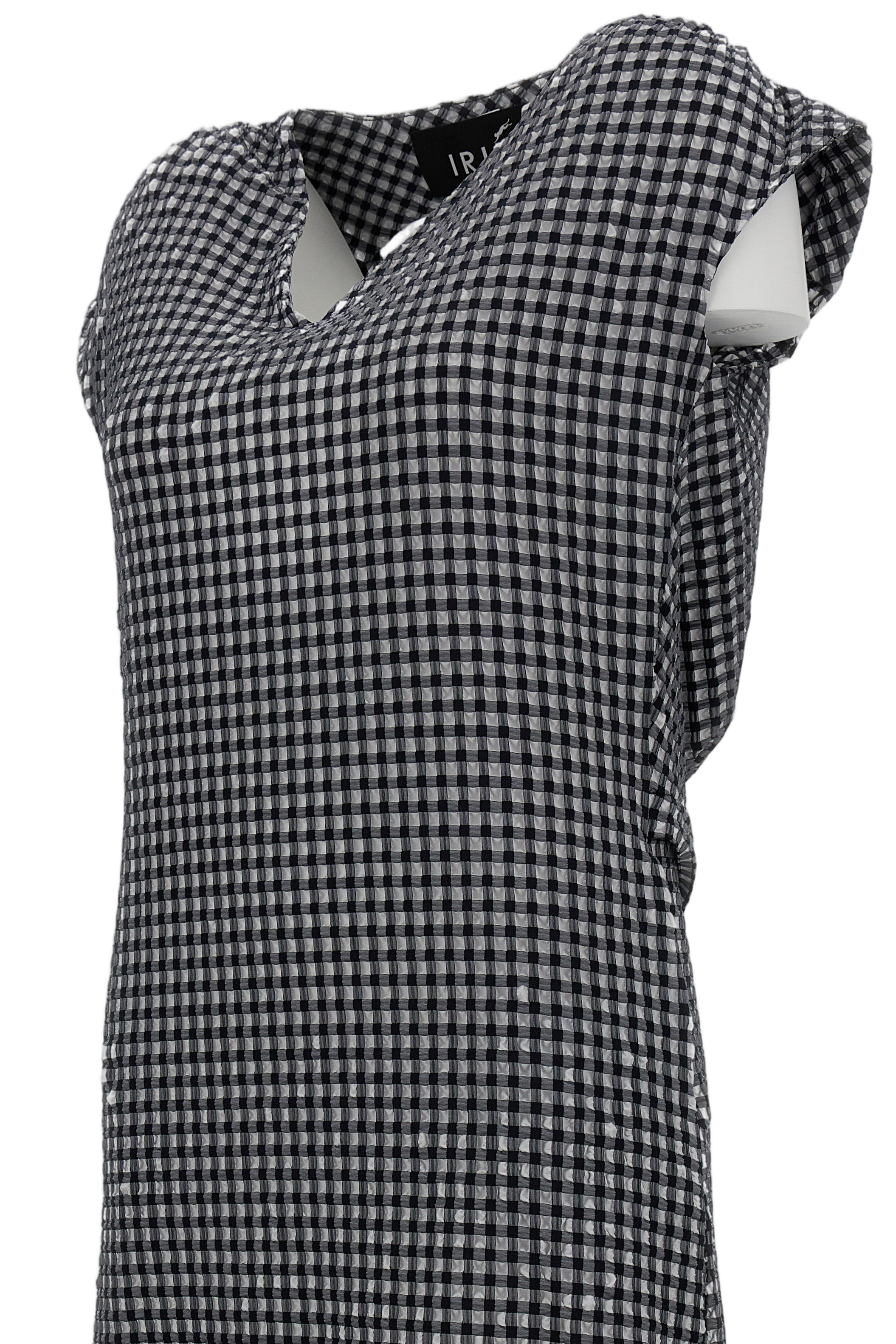Multicolour Pattern Dress with Dynamic Visual Appeal
