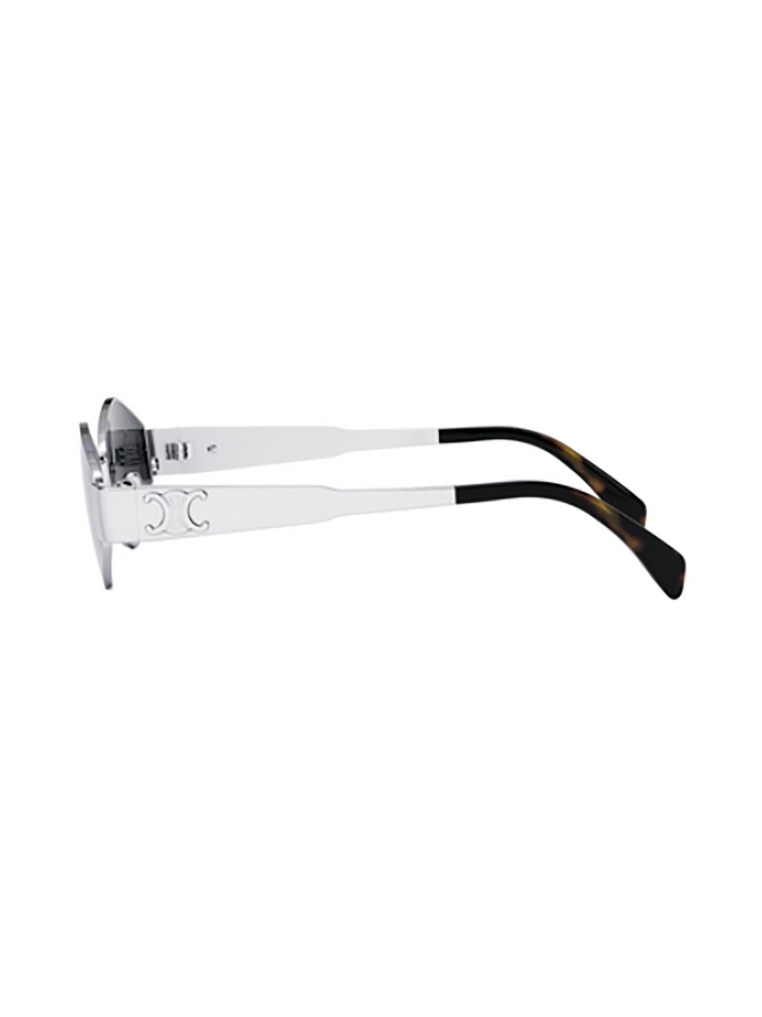 Hexagonal Frame Sunglasses With Dark Lenses