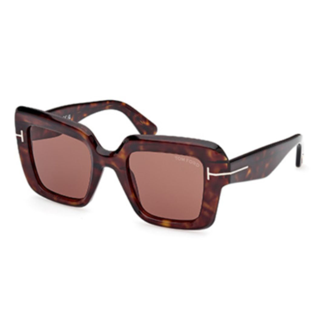 Ft1157 Oversized Tortoiseshell Sunglasses