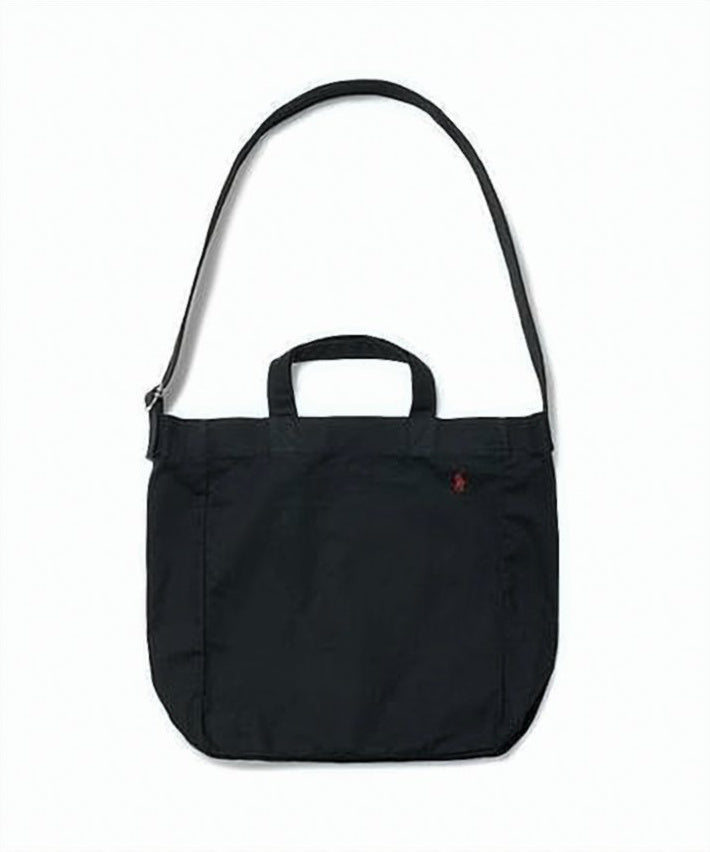 Minimalist Black Cotton Tote Bag With Adjustable Strap
