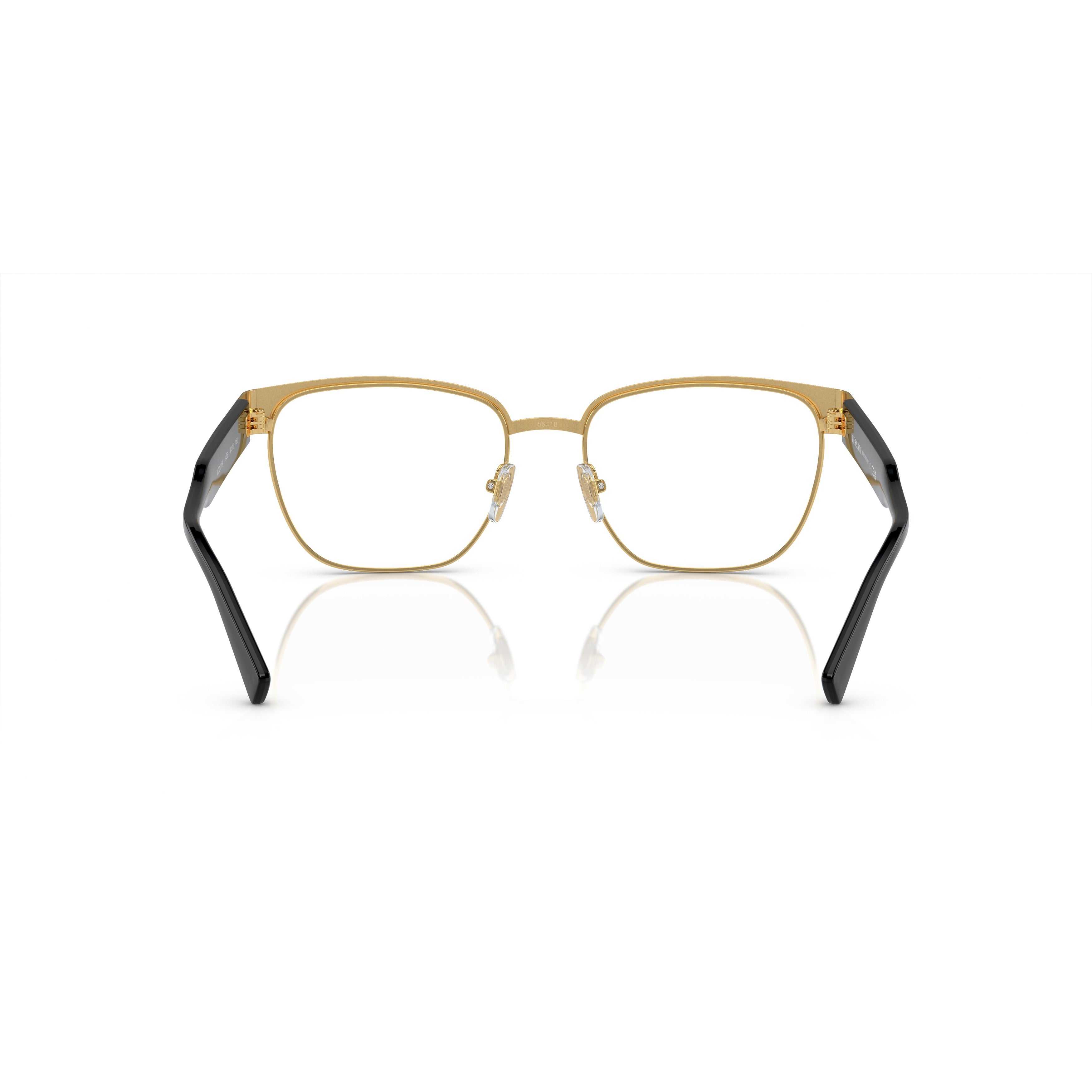 0ve1264 Square Metal Frame Eyeglasses
