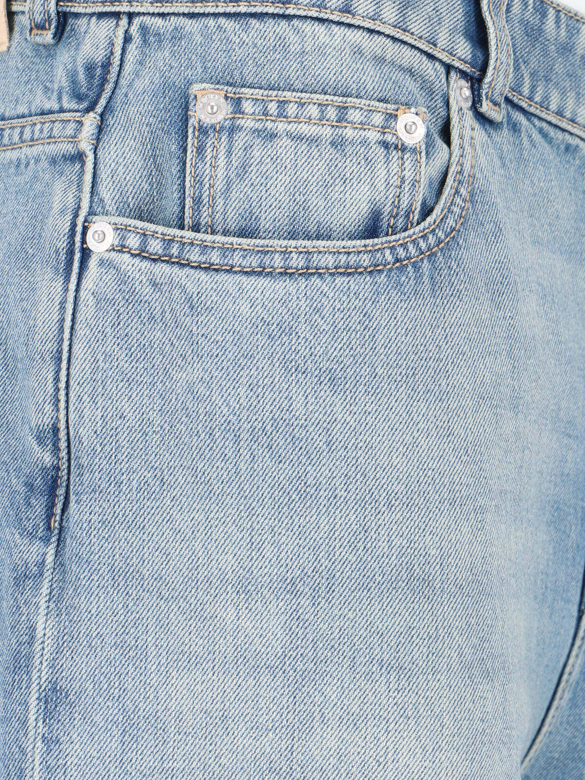 Wide-Leg Jeans – Light Blue