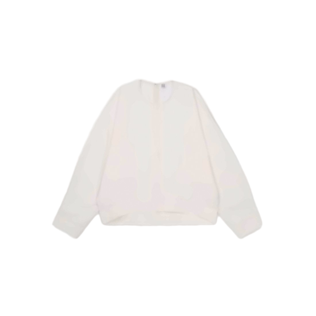 Long-Sleeved Minimalist Shirt with Cropped Hem