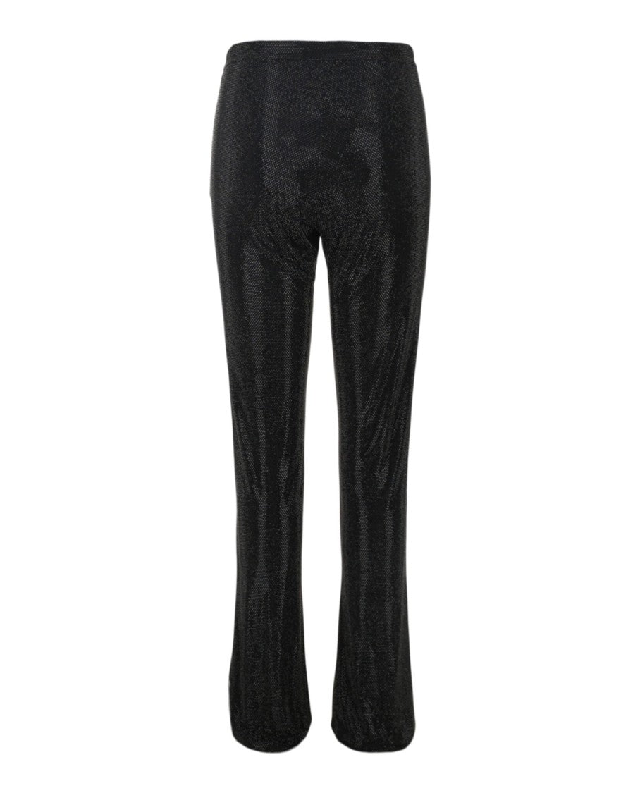 Crystal Embellished Flare Pants