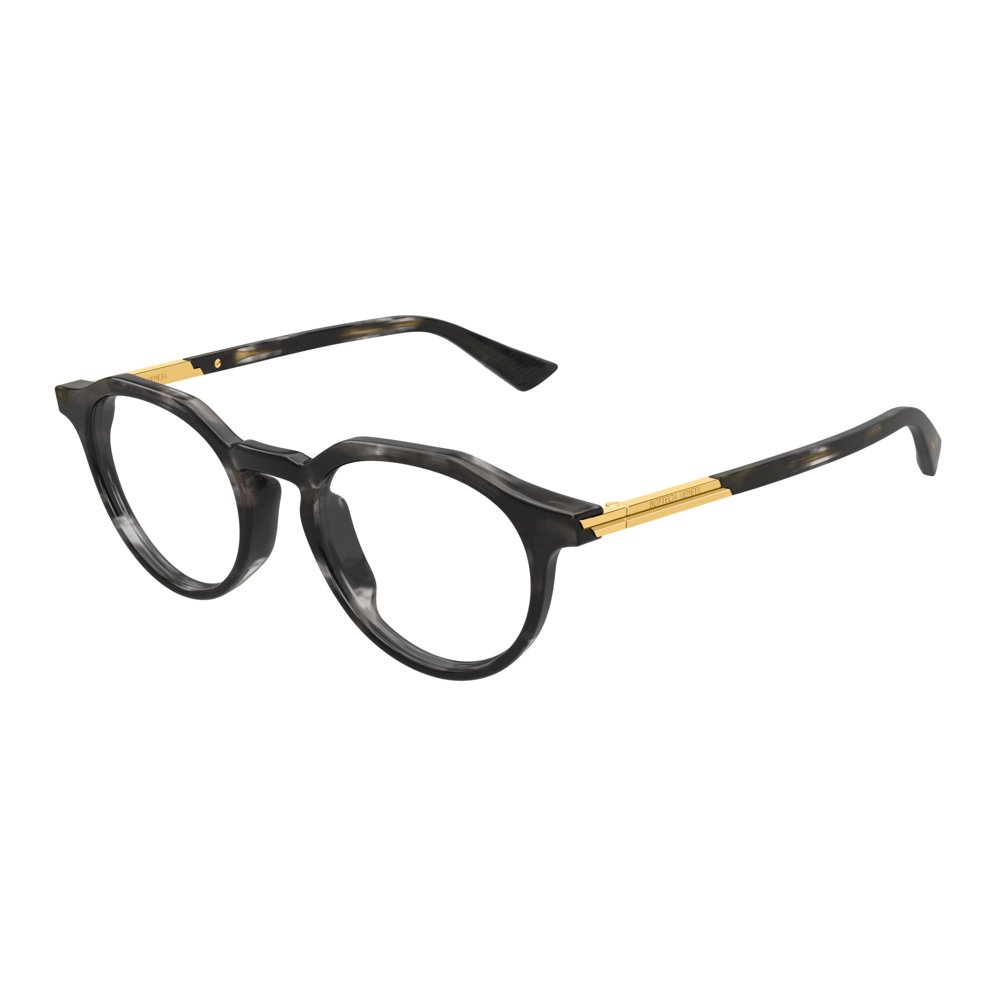 Bv1263o Round Tortoiseshell Acetate Eyeglasses
