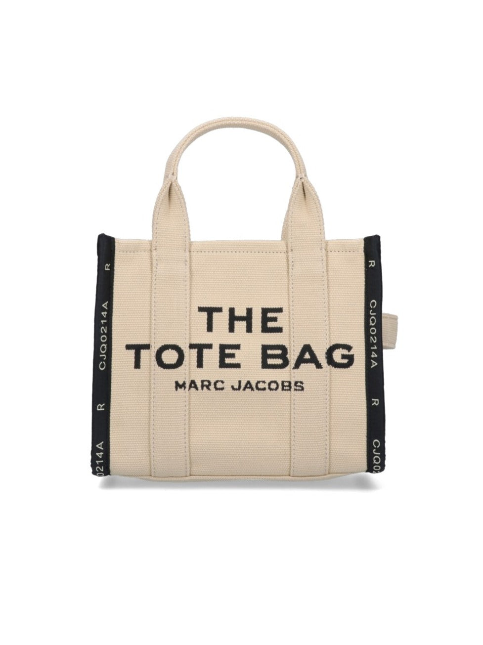 The Jacquard Small Tote Bag – Beige