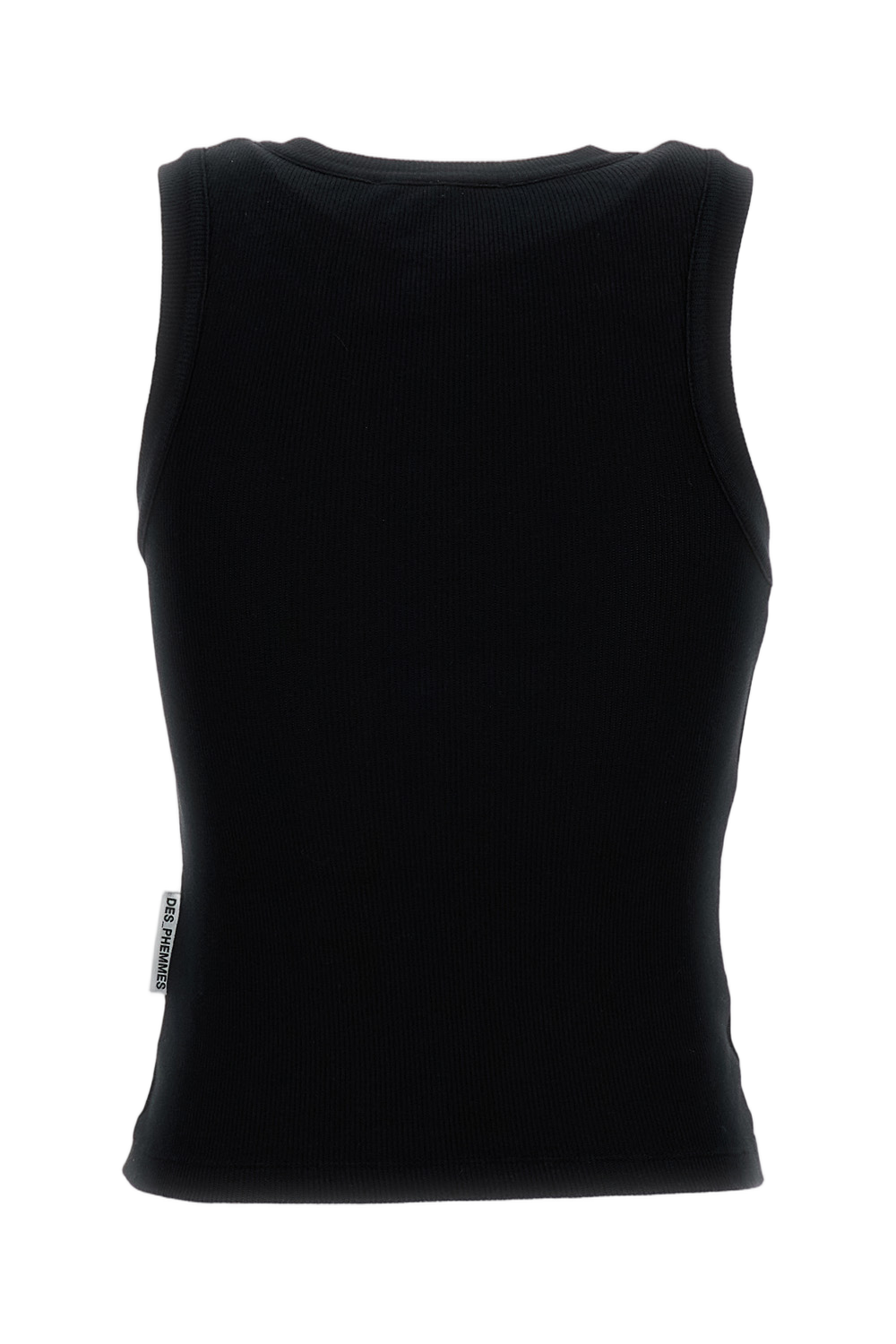 Snug-Fit Black Tank Top