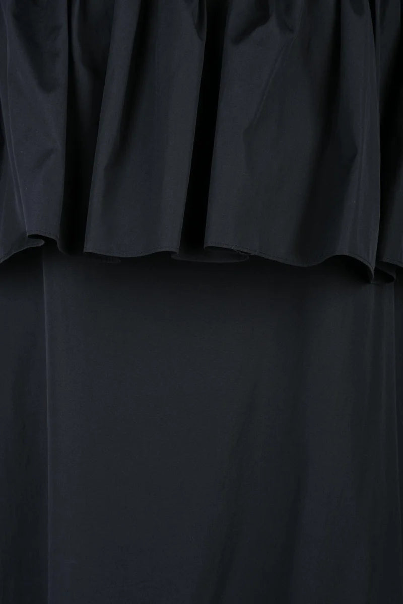 Petali Long Dress - Black