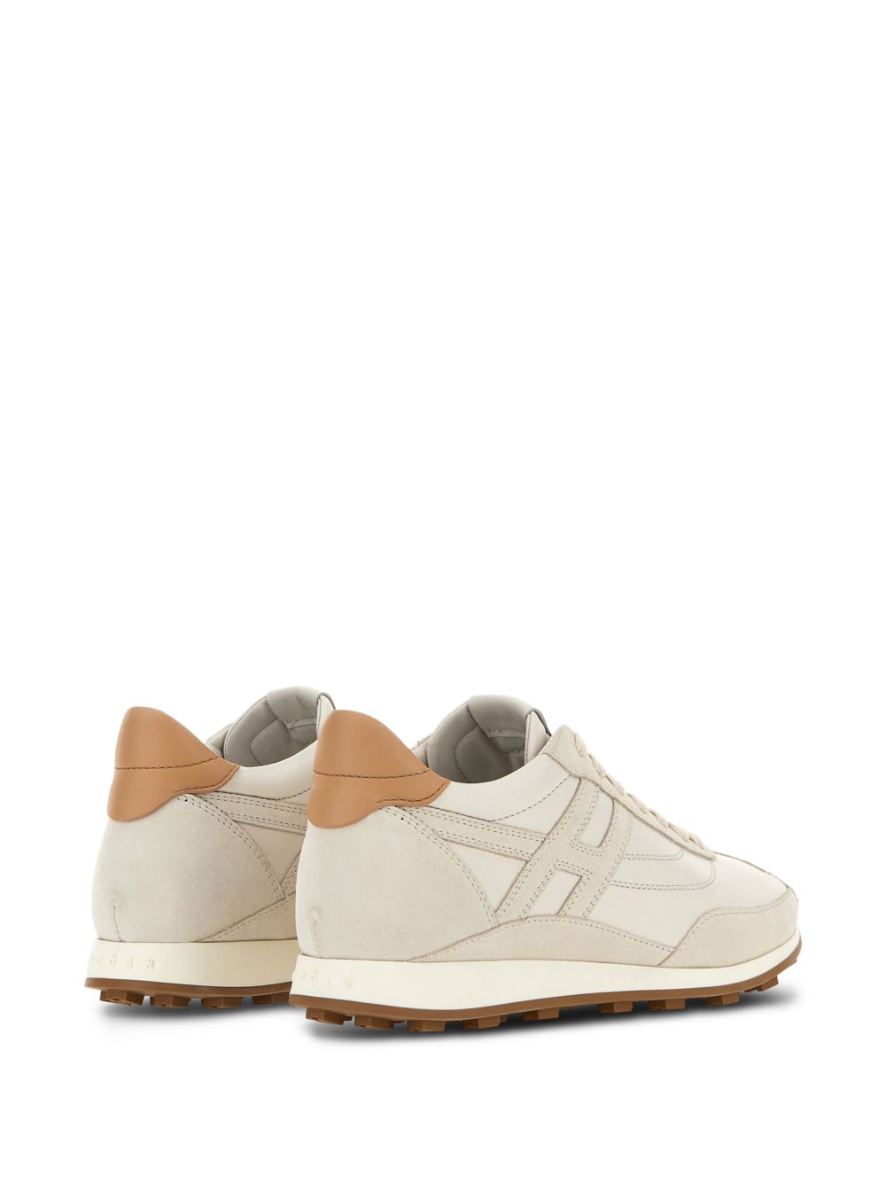 Lace-Up Sneakers with Silk