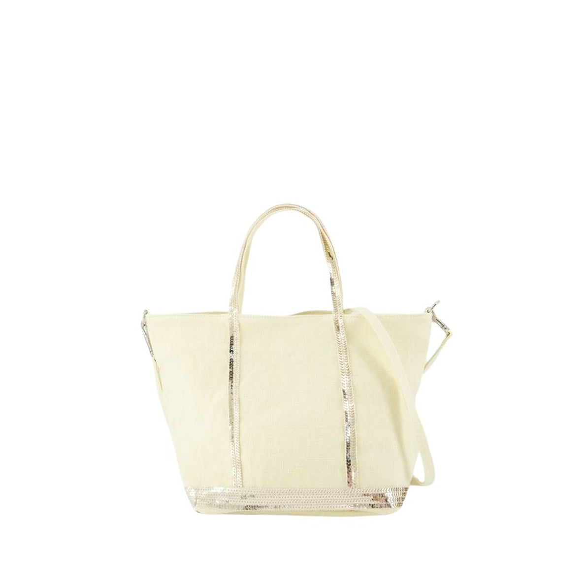 Cabas S Shopper Bag - Linen - Yellow