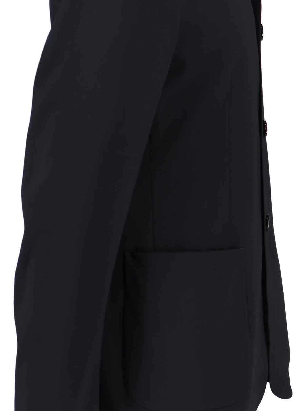 Single-Breasted Blazer – Black