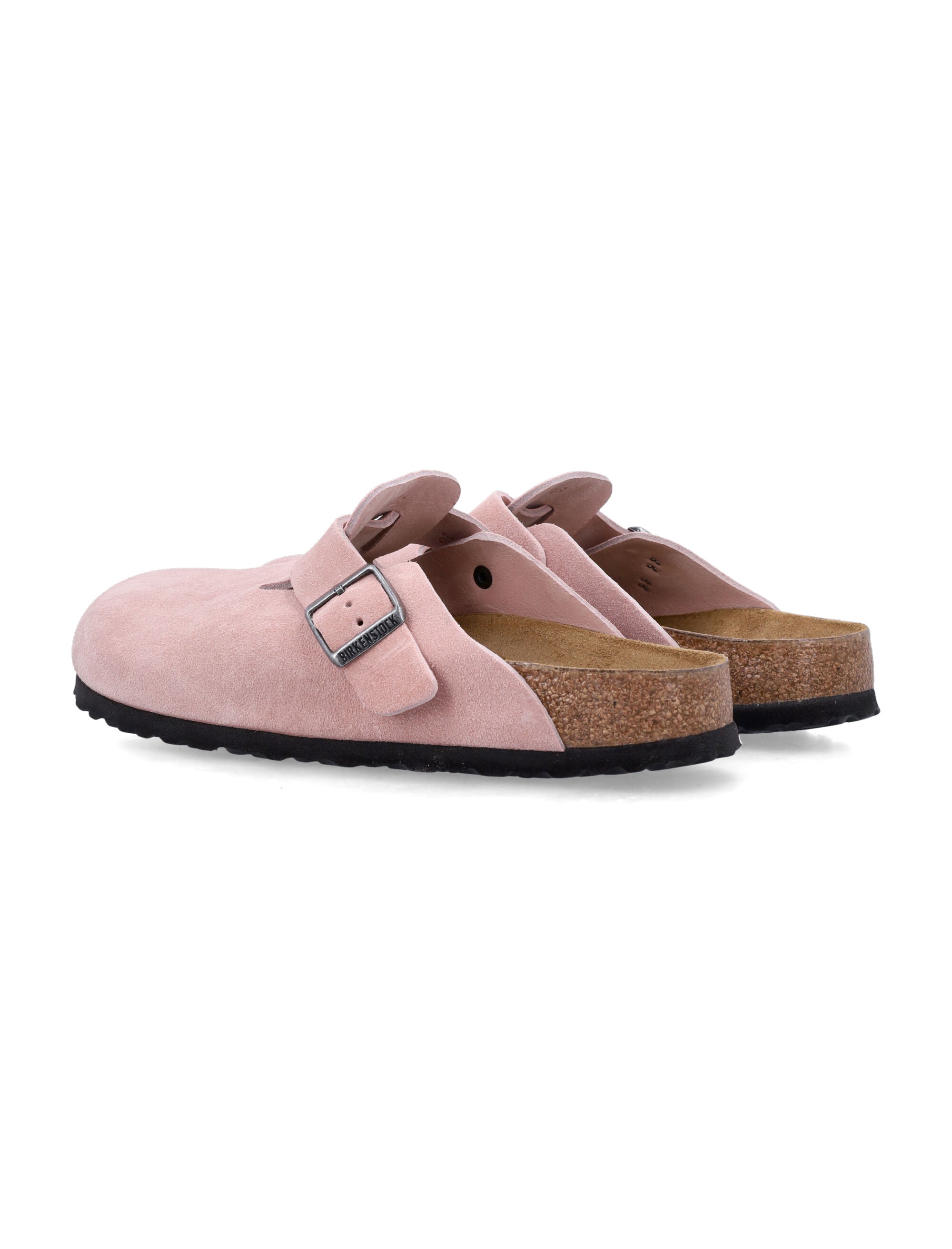 Boston Pink Suede Clog