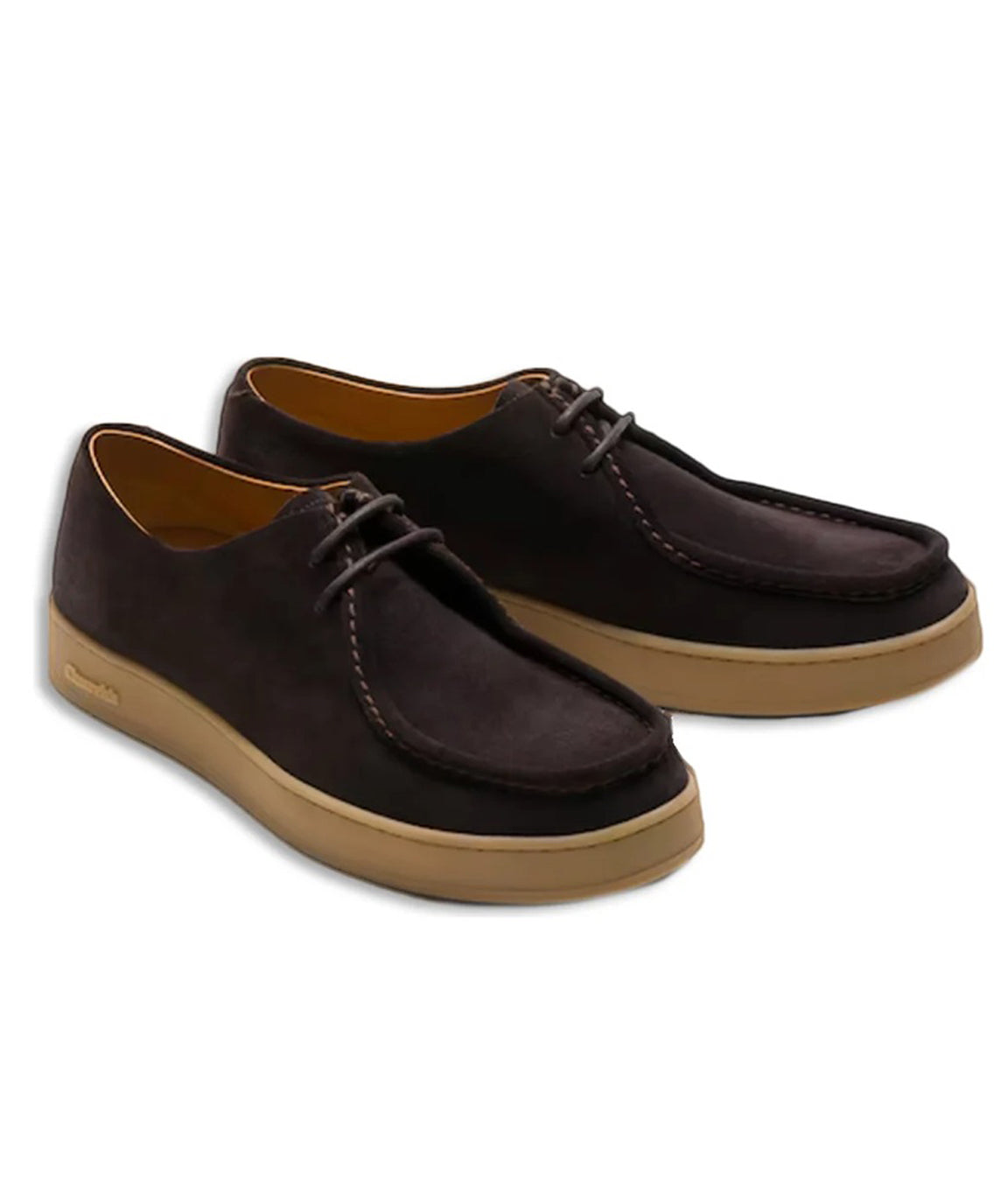 Black Calf Leather Flat Shoes