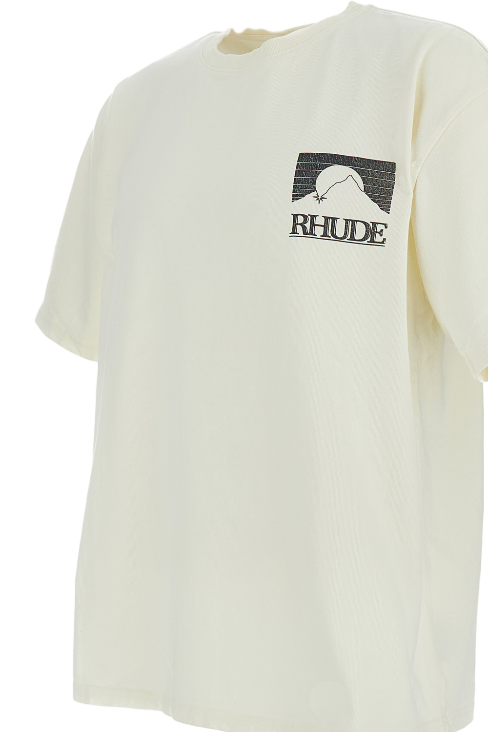 Vintage White Relaxed Fit T-Shirt
