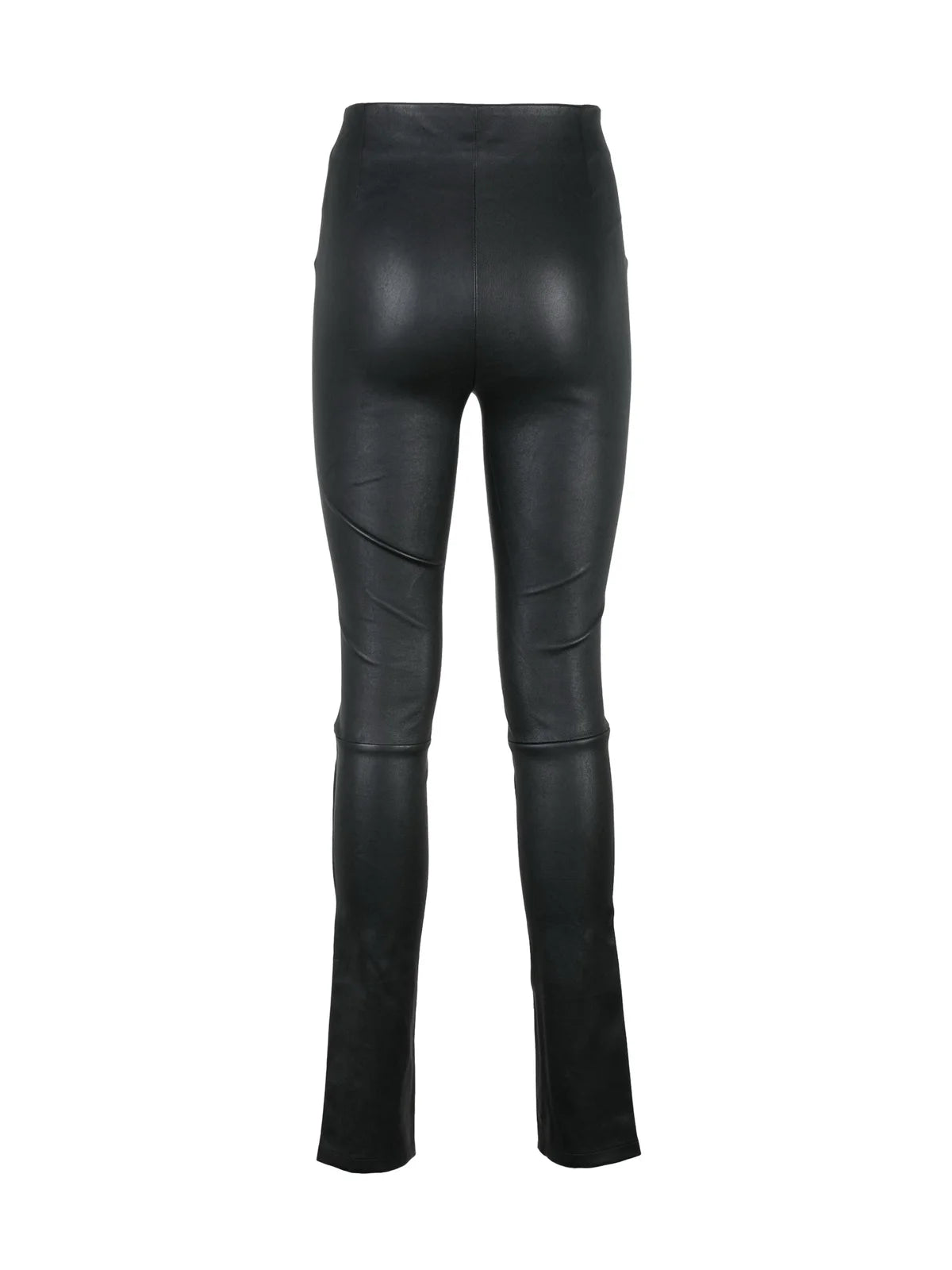 Helmut Lang Skinny Leather Trousers - Black