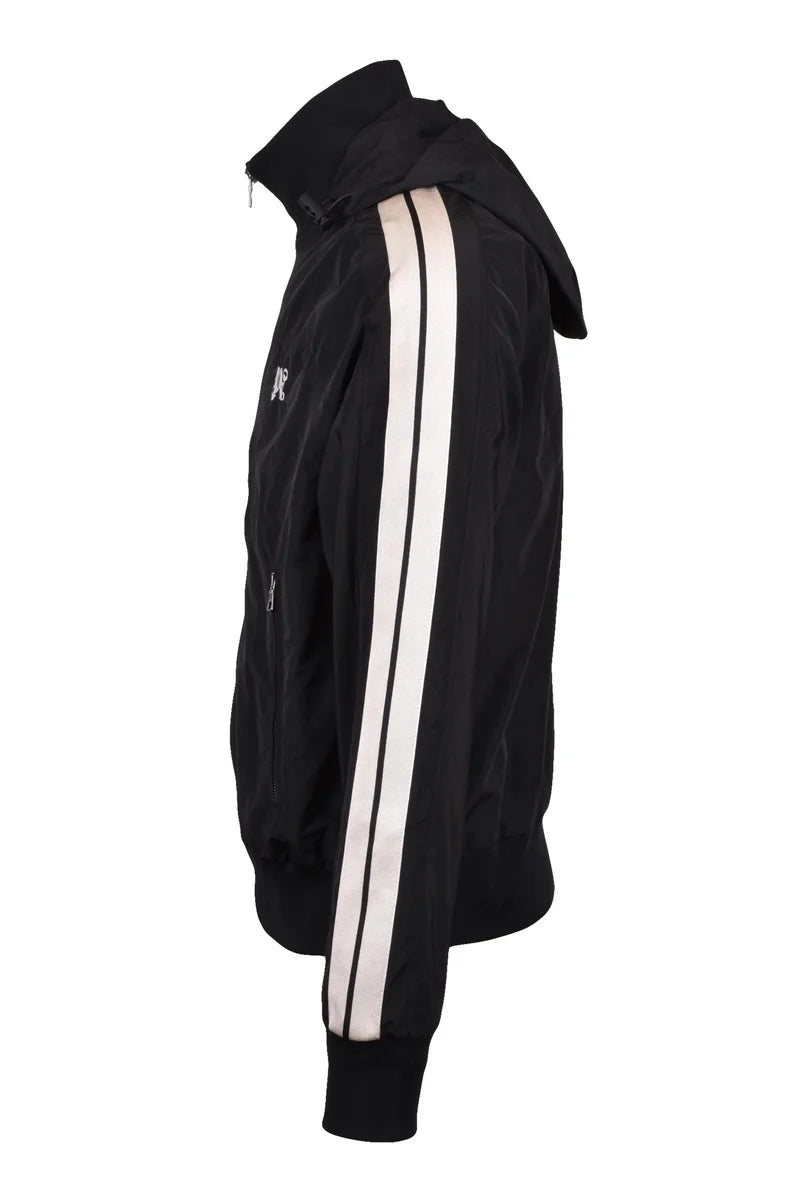 Monogram Nylon Coat - Black