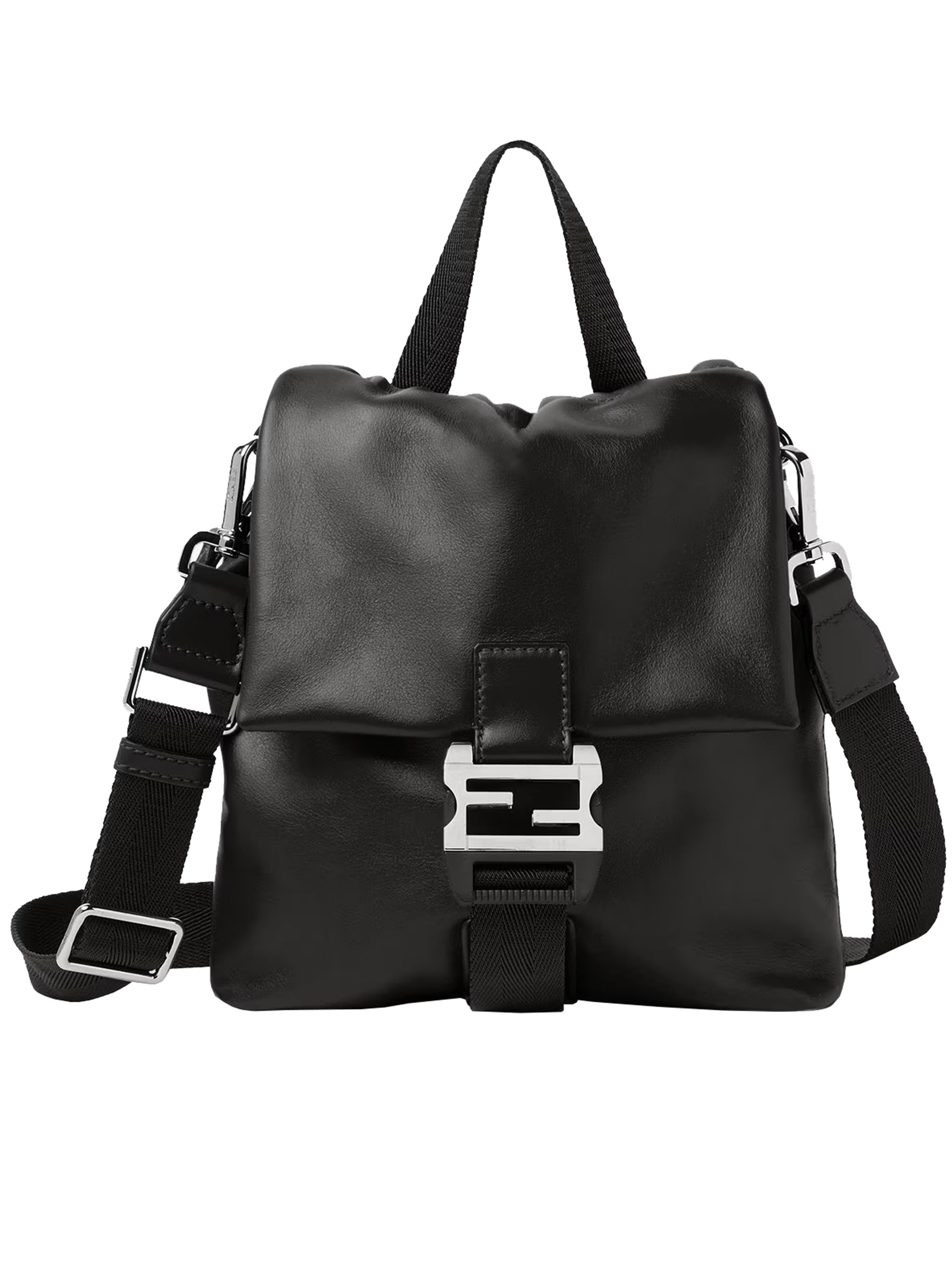 Baguette Crossbody Vit Malib Smooth Leather Bag